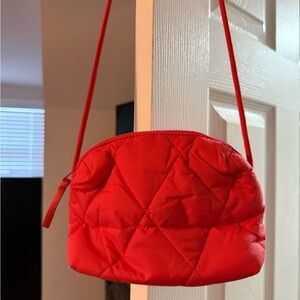 Vera Bradley Red Quilted Crossbody Bag